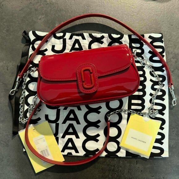 NWOT Marc Jacobs The Clover Leather Shoulder Bag - Picture 4 of 9